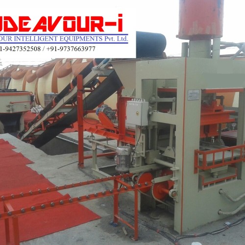 Automatic fly ash bricks plant